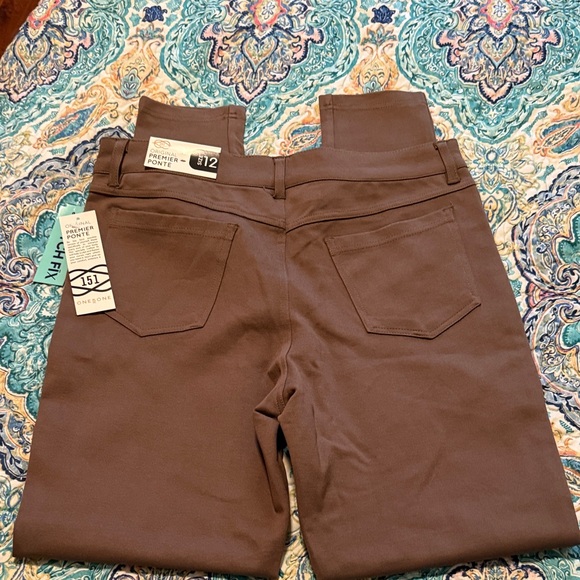 Women's Brown Jeggings - Picture 3 of 3